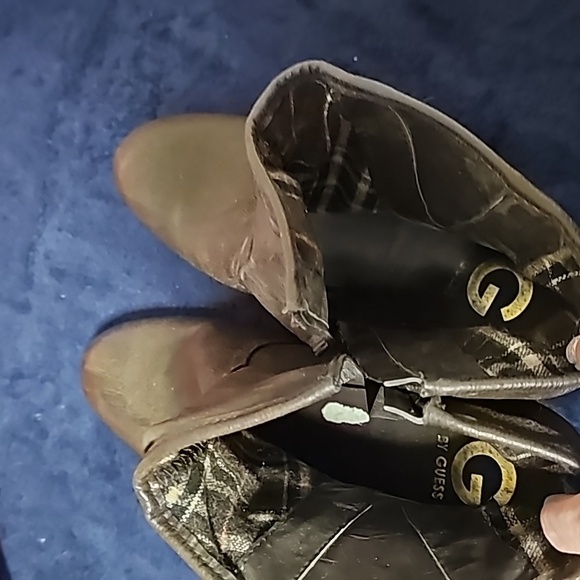 Size 10m g by guess brown ankle boots. - Picture 6 of 6